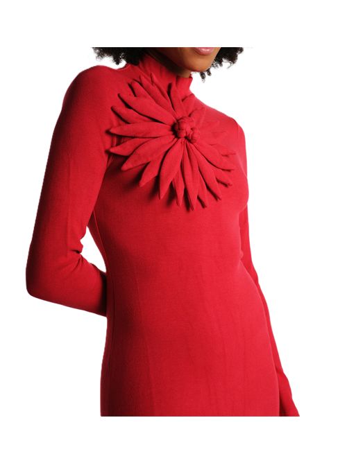 Abito lungo con fiore applicato FARM Rio | 362356L0028 RED